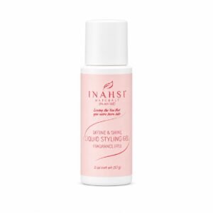 Bekvapis skystas formuojantis gelis Inahsi Naturals Define & Shine Liquid Styling Gel Fragrance Free 59 ml.
