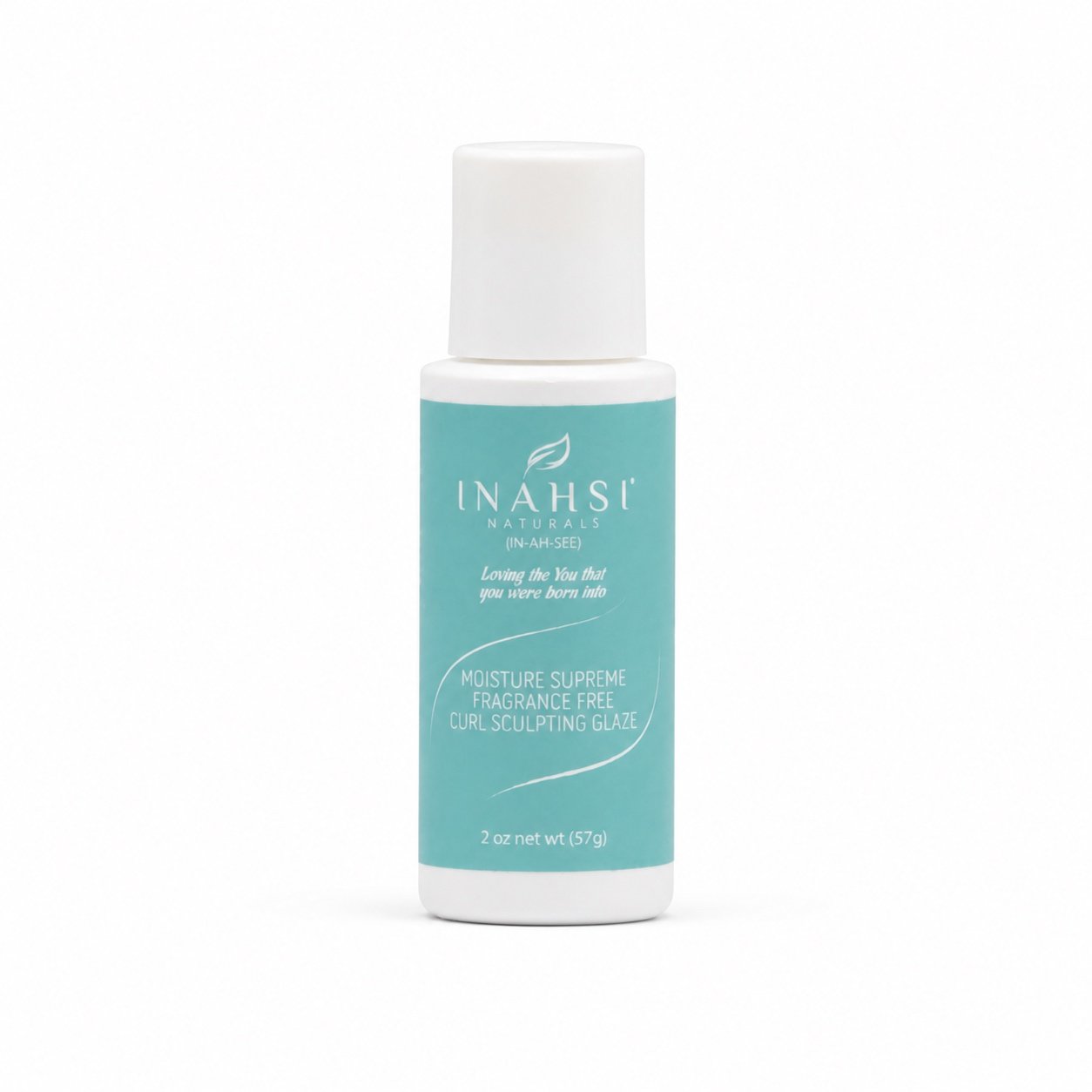 Bekvapis garbanas formuojantis gelis Inahsi Naturals Moisture Supreme fragrance free curl sculpting glaze 59 ml.