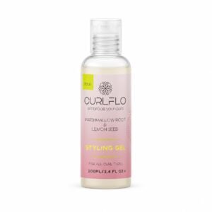 Lengvas garbanų formavimo gelis Curl Flo Marshmallow Root and Lemon seed Styling gel 100 ml.