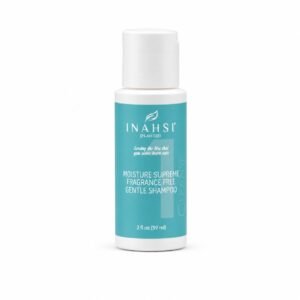 Švelnus drėkinamasis šampūnas Inahsi Naturals Moisture Supreme Fragrance Free Gentle Shampoo 59 ml.