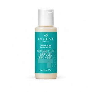 Formuojantis linų sėmenų gelis Inahsi Pamper My Curls Flaxseed Styling Gel 59 ml.