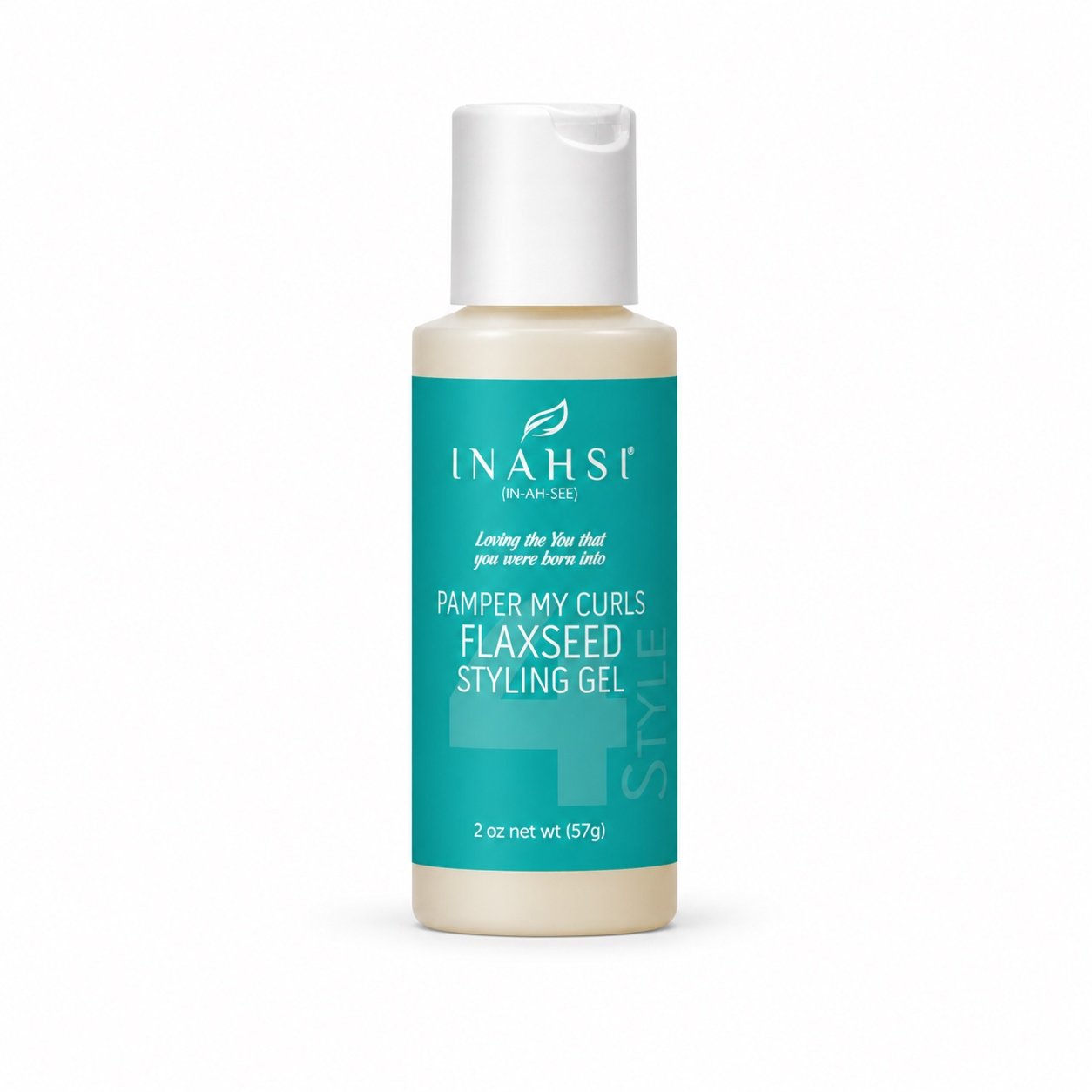 Formuojantis linų sėmenų gelis Inahsi Pamper My Curls Flaxseed Styling Gel 59 ml.