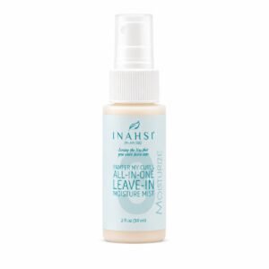 Nenuplaunamas drėkinamasis purškiklis Inahsi Naturals Pamper My Curls All-In-One Leave - in Moisture Mist 59 ml.