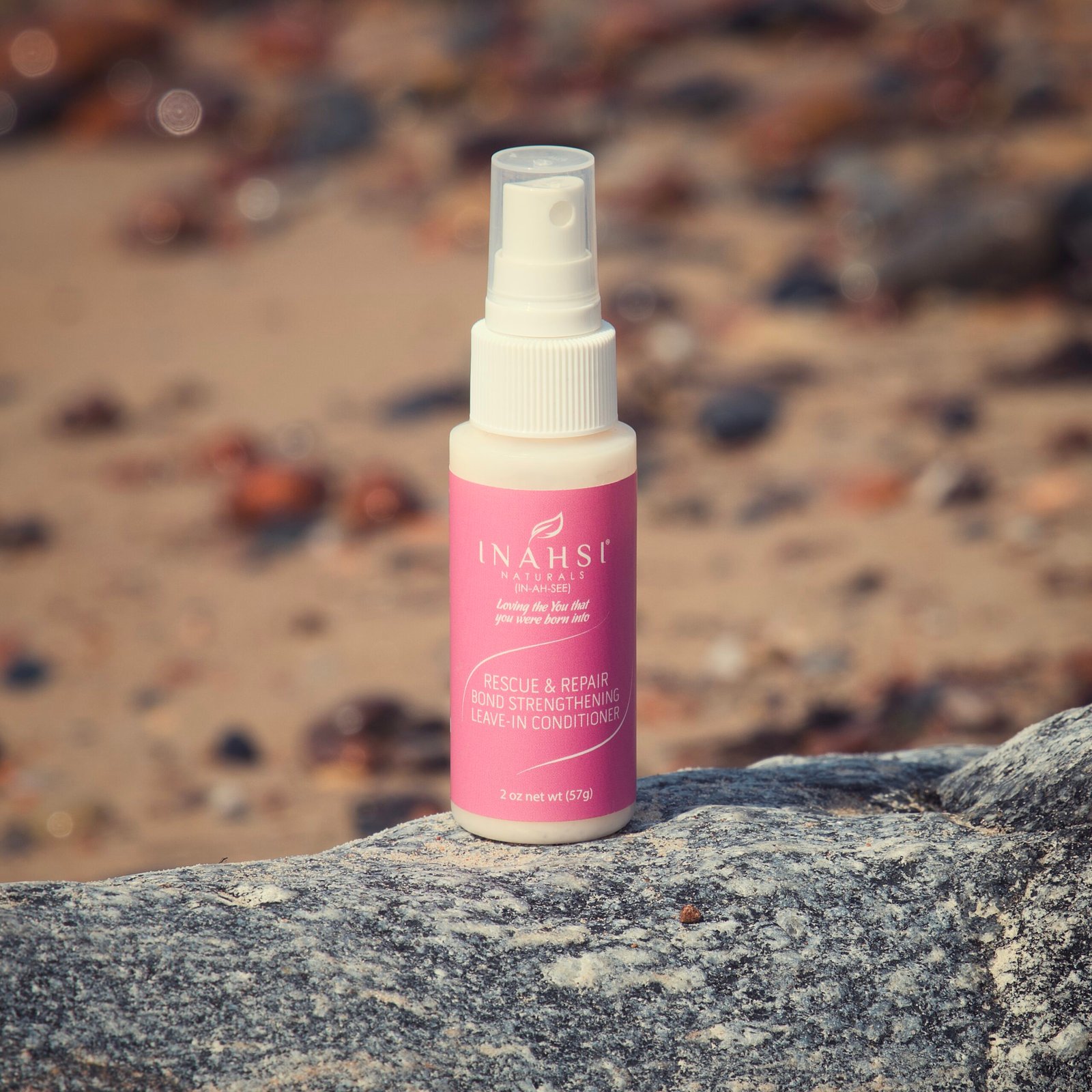 Leave - in kondicionierius Inahsi Naturals Rescue & Repair Bond Strengthening Leave - in Conditioner 59 ml. - Image 2