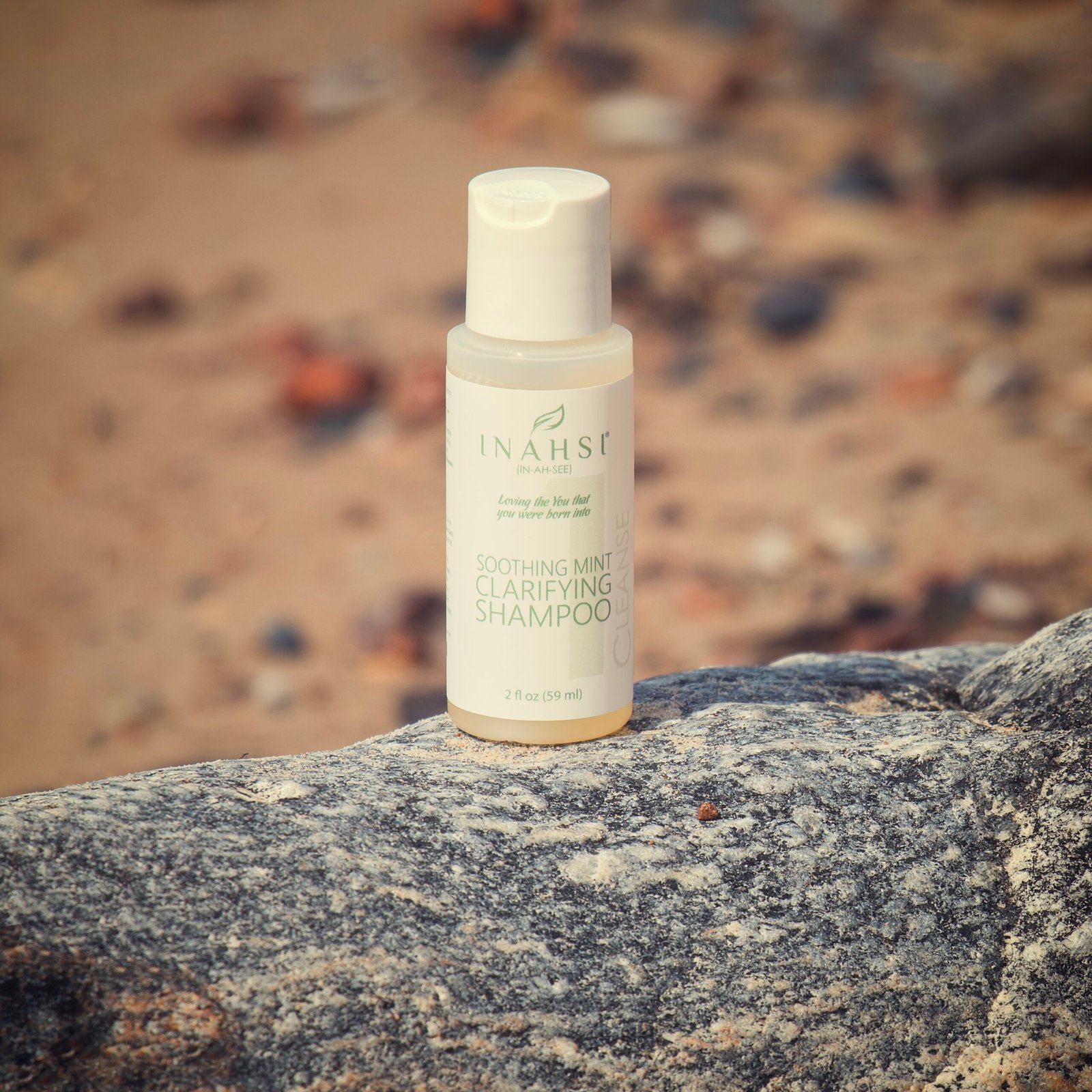 Giliai valantis šampūnas Inahsi Naturals Soothing Mint Clarifying shampoo 59 ml. - Image 2