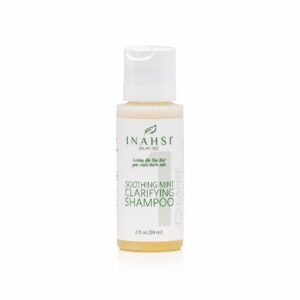 Giliai valantis šampūnas Inahsi Naturals Soothing Mint Clarifying shampoo 59 ml.