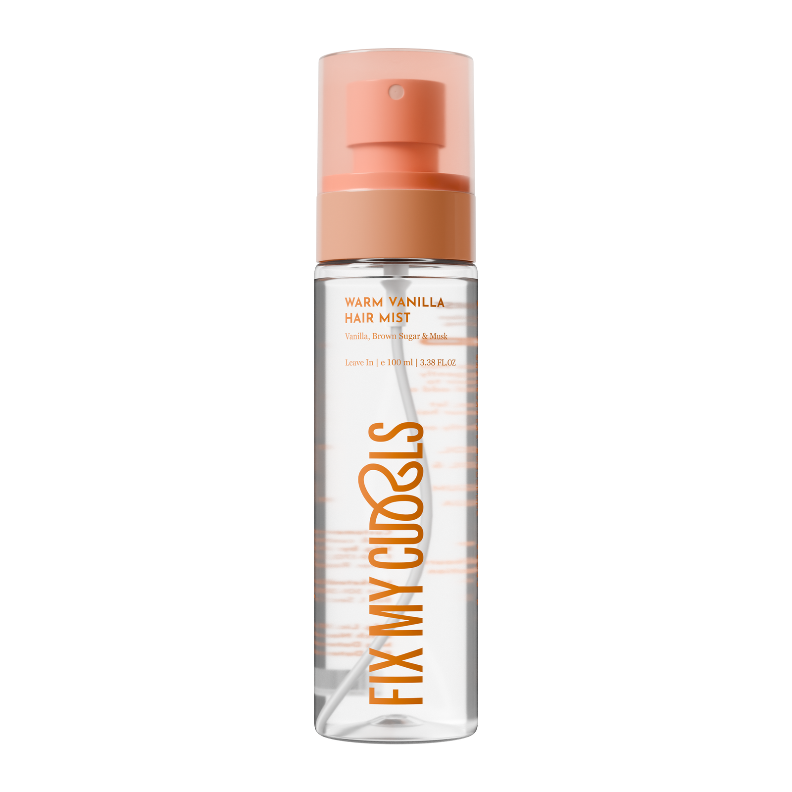 Plaukų ir kūno dulksna Fix My Curls Warm Vanilla Hair & Body Perfume Mist 100 ml