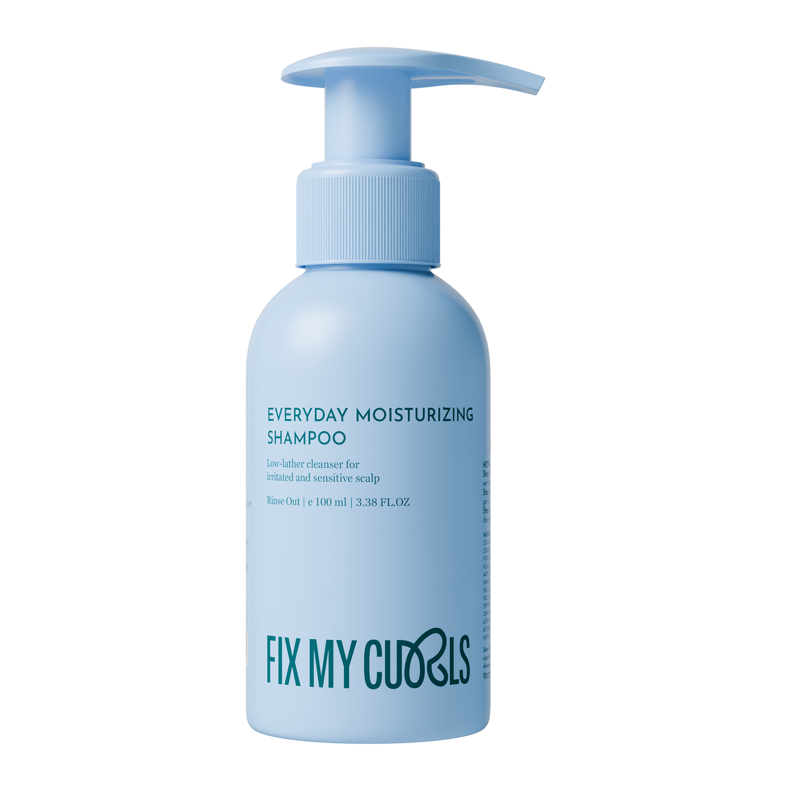 Drėkinamasis šampūnas Fix My Curls Everyday Moisturizing Shampoo 100 ml
