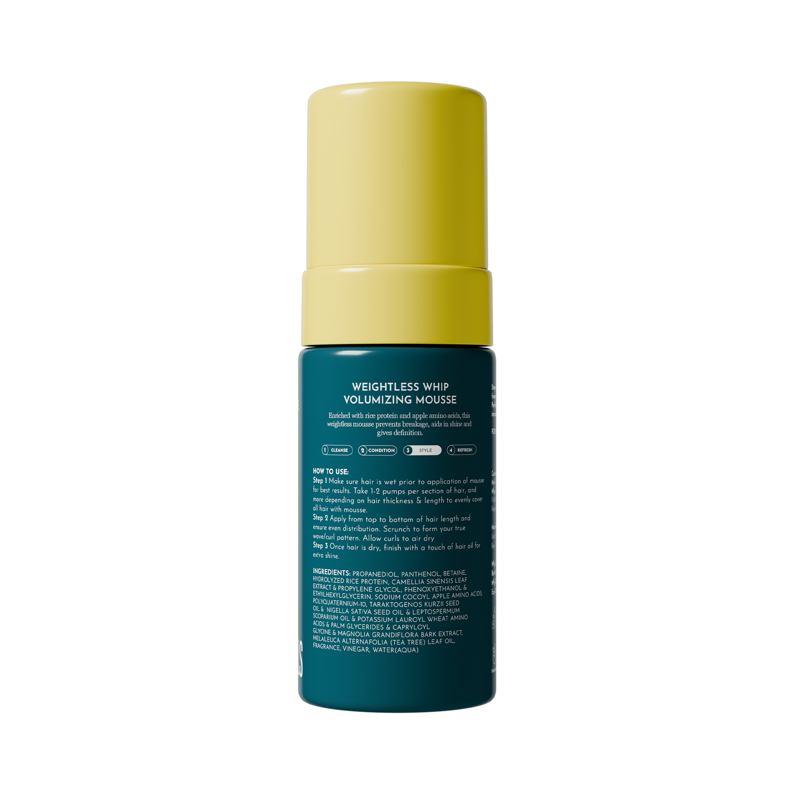 Apimties suteikiančios putos Fix My Curls Weightless Whip Volumizing Foam 100 ml - Image 5