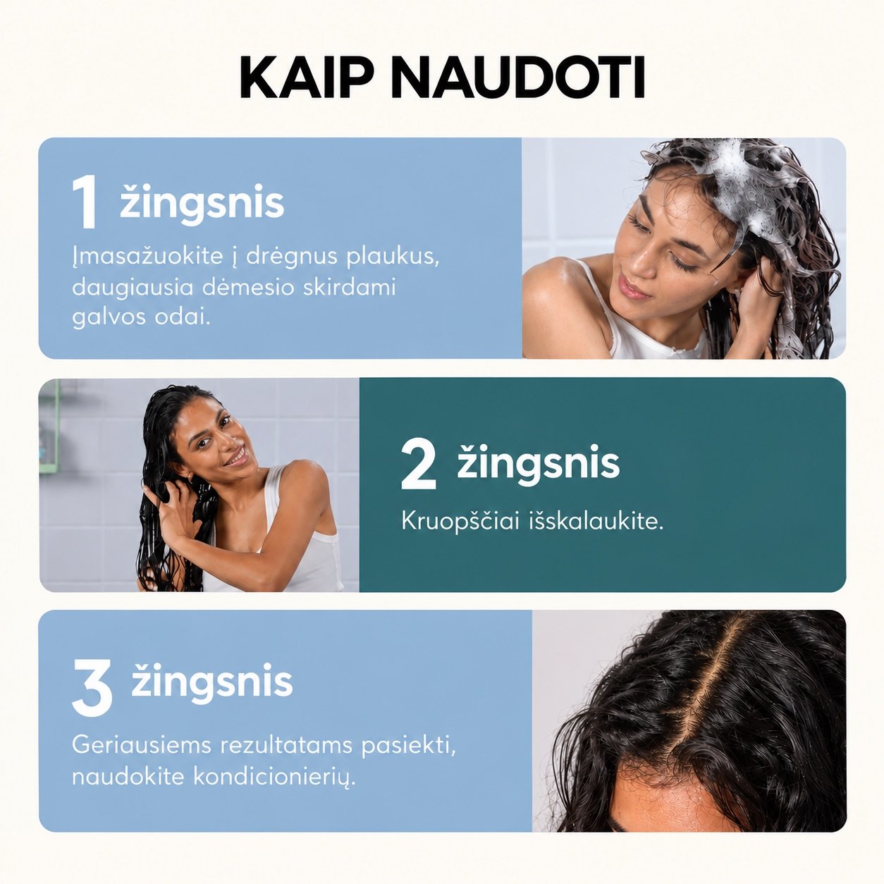 Drėkinamasis šampūnas Fix My Curls 100 ml - Image 3