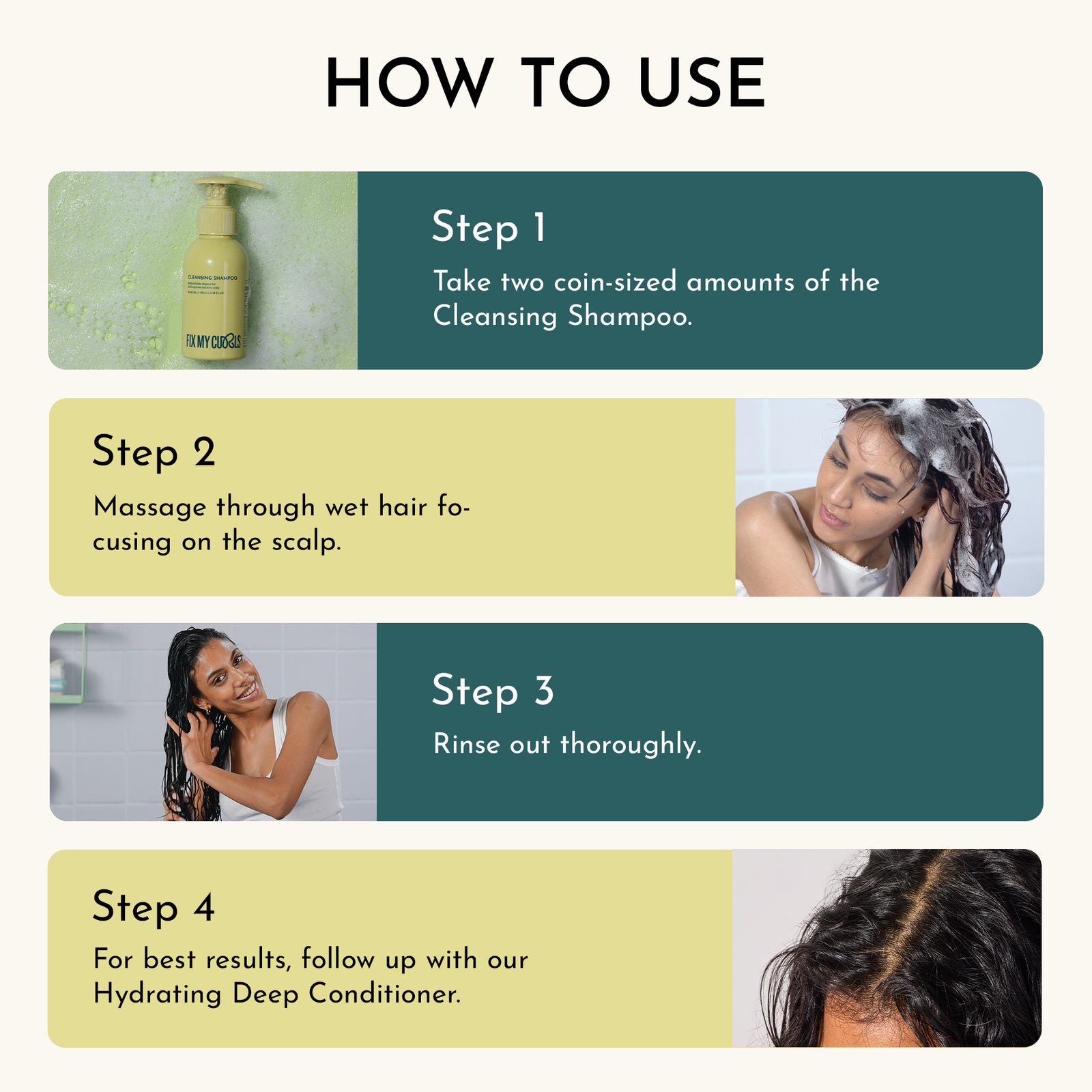 Švelnus giluminio valymo šampūnas Fix My Curls Cleansing Shampoo 100 ml - Image 5