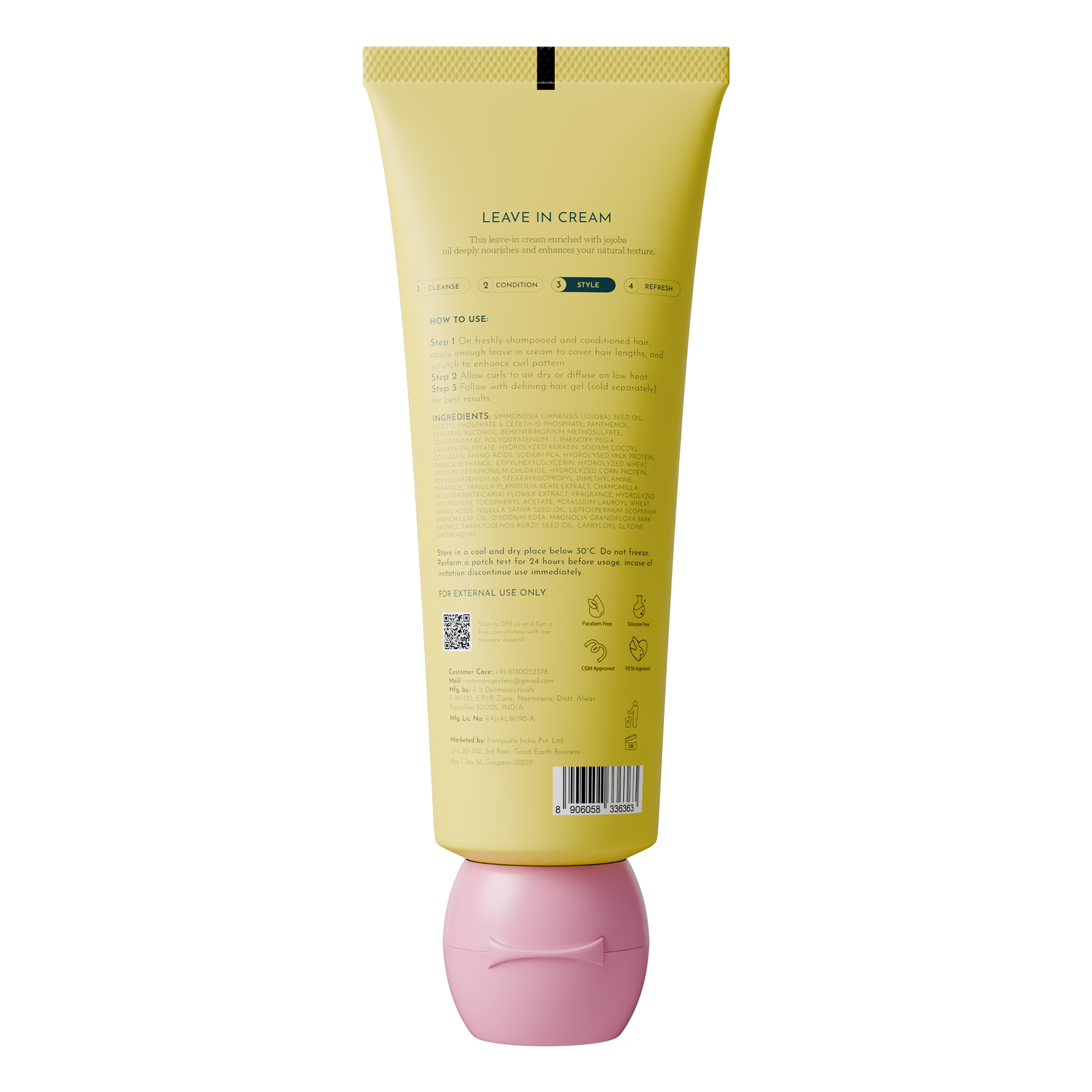 Leave-in kremas Fix My Curls Leave-In Cream 100 ml - Image 6