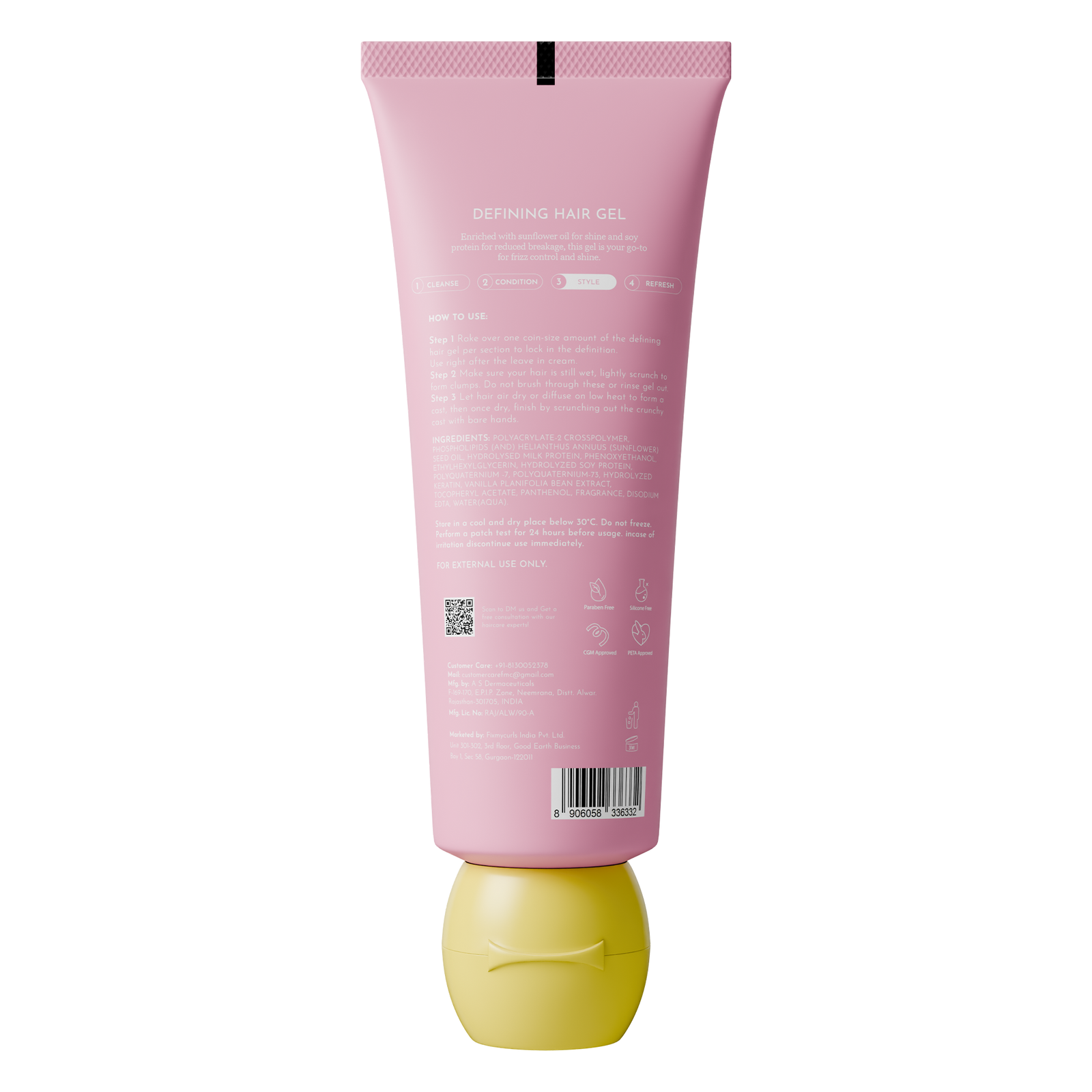 Garbanų gelis Fix My Curls Defining Hair Gel 100 ml - Image 6